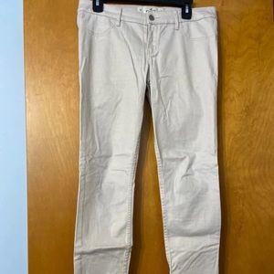 Hollister Gold Skinny Jeans